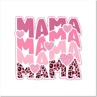 Mama  T Shirt Valentine T shirt For Women Posters and Art